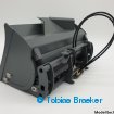 Anbaugerät für Braeker-Lock Hochkippschaufel Modelltechnik-Winter | Attachment Tip-Up bucket